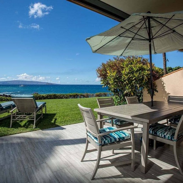 Gorgeous Ground-Floor Oasis – Makena Surf G-104 W/Stunning Oceanfront Views! in Wailea-Makena