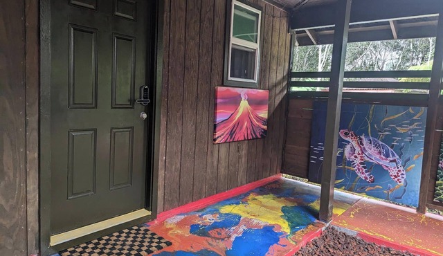 3 Rooms with shared spa and wifi - Group Wing Right in Volcano