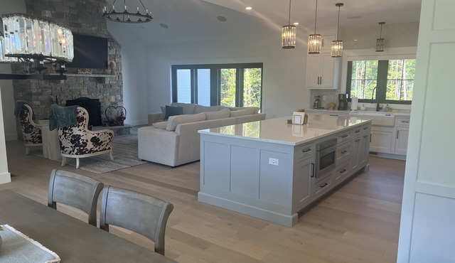4 bed, 3.5 bath house with a 3 car garage, steam shower and fireplace! NO PETS! in Conway