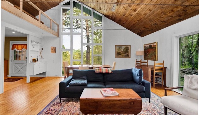 A-Frame Chalet | Floor-to-Ceiling Windows, 1 Mi to Bromley in Peru
