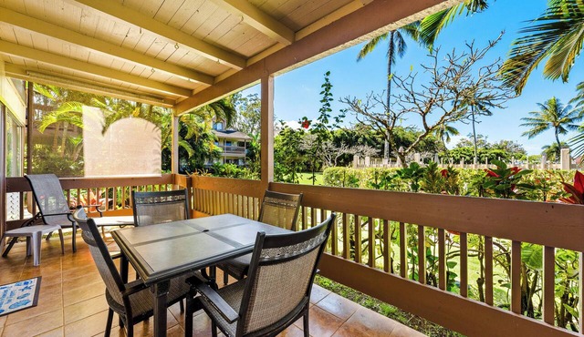 Affordable Princeville living with great shared amenities, private lanai!