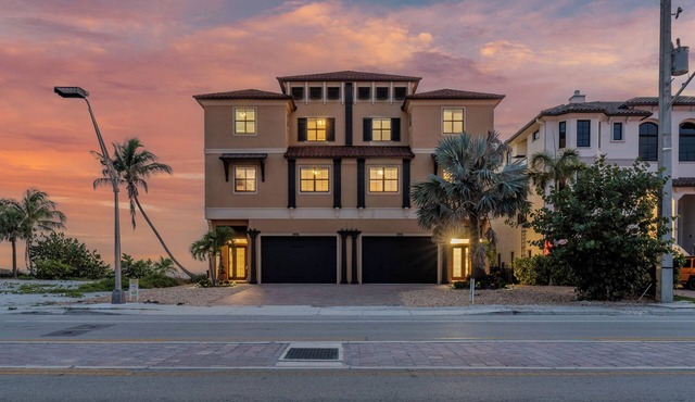 ☀️Beachfront Luxury | Two Private Pools + Spas | Elevator | Siesta Blue Estate☀️ in Fort Myers Beach
