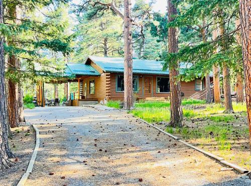 Cabin on the Creek with Fireplace, Game Room, and Firepit in Colorado City