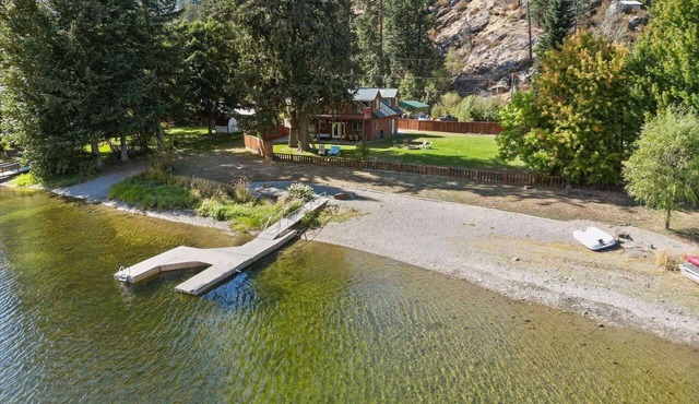 Casa Twin Lakes | Private Dock, Lake View, Fire Pit, Large Yard, Near Silverwood in Rathdrum