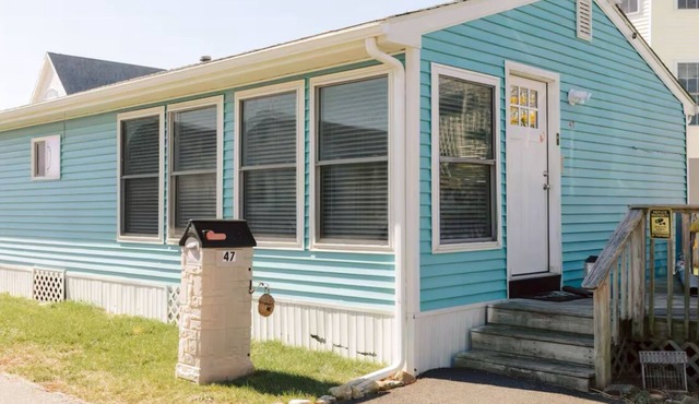 Charming 2-bedroom beach cottage with AC, WiFi, DE fields, restaurants, boats in Frederica