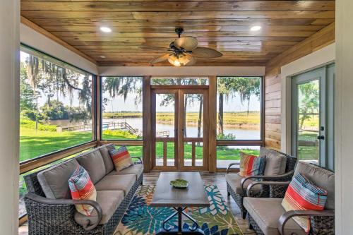 Dock, Altamaha River Access! Angler's Paradise in Darien