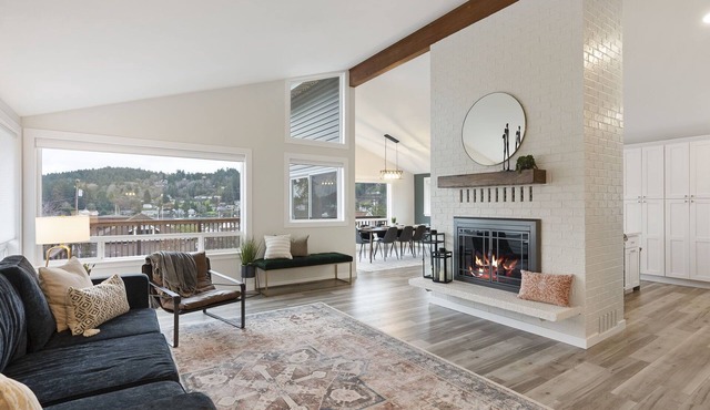 Downtown Harbor Home with Views & Room for All! in Gig Harbor