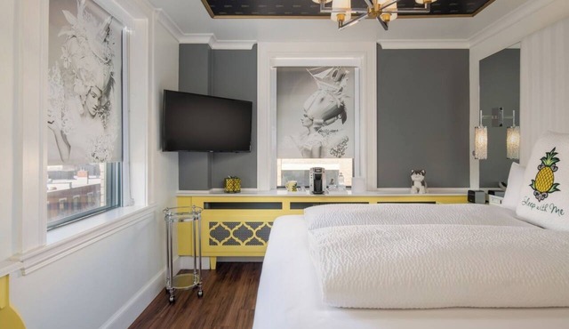 European-style Boutique Room Perfect for Exploring Historic Boston in Boston