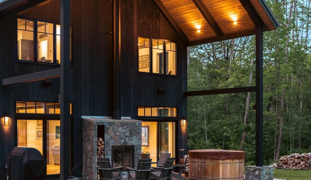 Exquisite Rustic Modern Ski Haus Right on MT Abram Bike Park in Greenwood