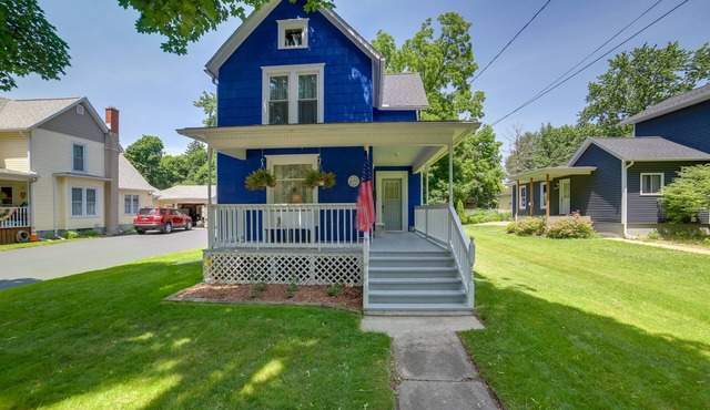 Family-Friendly Adrian Home by College in Adrian
