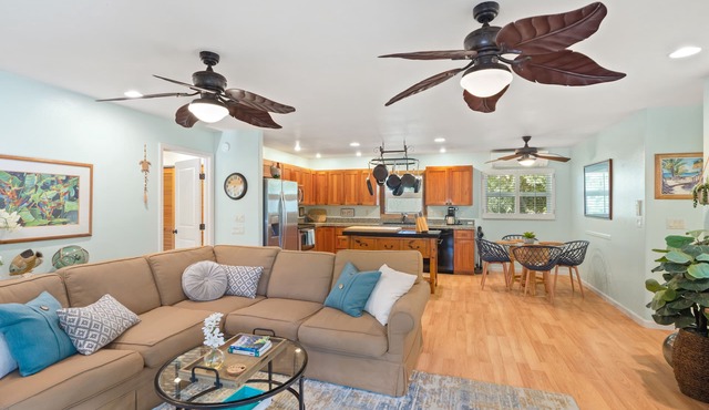 Hale Makai - Luxury Beach Home with AC and Private Hot Tub! TVNC#5012 in Kekaha