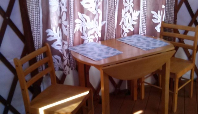 Hawaii Yurt luxury for less in Ocean View