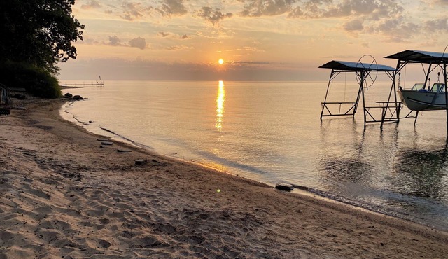 Huron To Something Au Gres MI Beach House in Au Gres