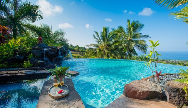 🏖️Infinity Pool Kona Home | Panoramic Ocean Views