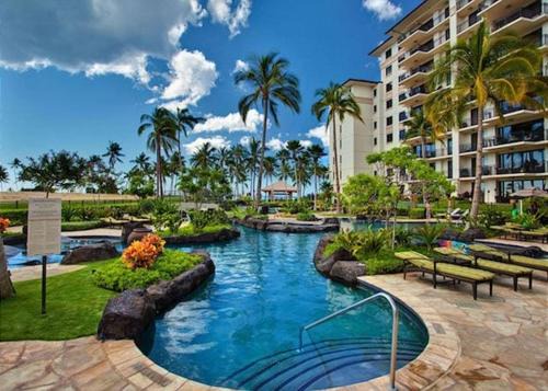 Ko Olina Beach Villas B302 Lagoon Beach View in Honokai Hale