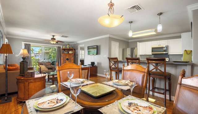 Ko Olina Kai 1047B: Spacious 3BR, Stylish Comfort, Walk to Beach & Dining
