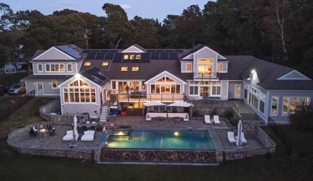 Luxury home with 2 pools on the water RPMS081 in Marstons Mills