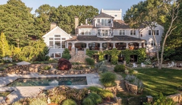 NEW for 2026! Views of Cotuit Bay, pool, dock, beach area & hot tub RPMS156 in Cotuit