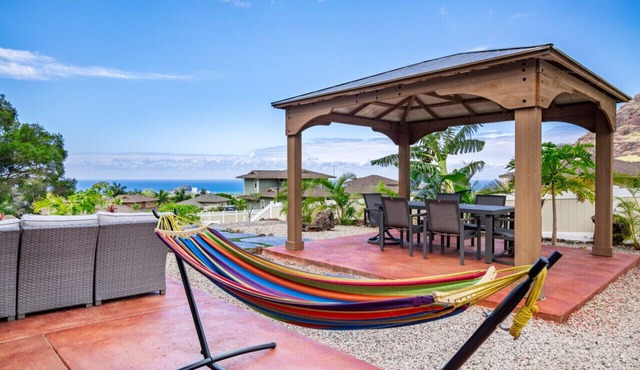 Ocean Views|Community Pool+Gym|Gated|Beach 6 Min in Waianae