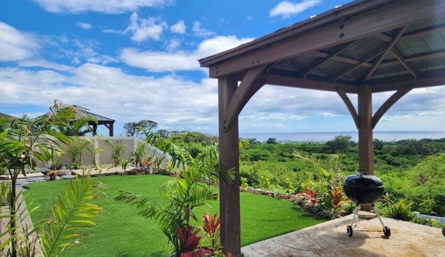 Ocean Views|Outdoor Kids Play Set|BBQ|Beach 6 Min in Waianae