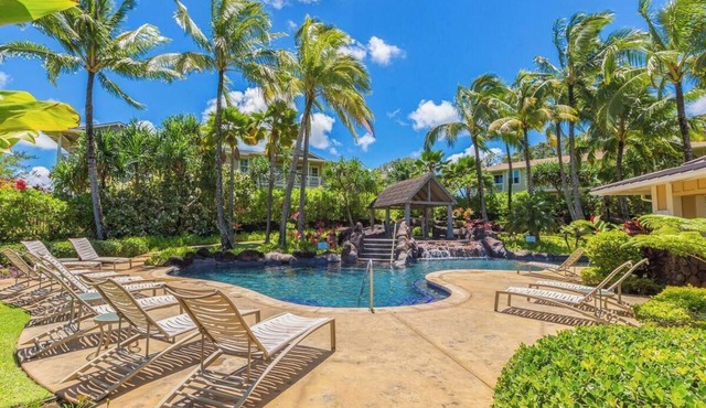 Private Paradise: Poolside Townhome Near Hanalei in Princeville
