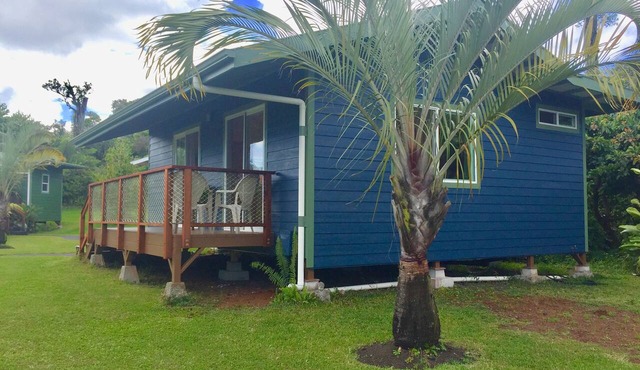 Puna Rainforest Retreat Hotspring - Blue Ginger Cottage in Pāhoa