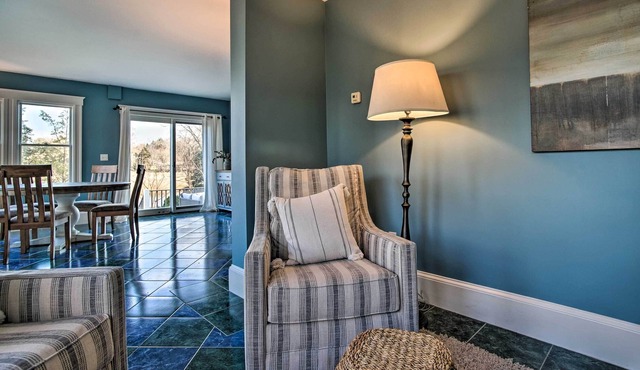 Riverfront Kingston Home w/ Deck & Fire Pit! in Kingston