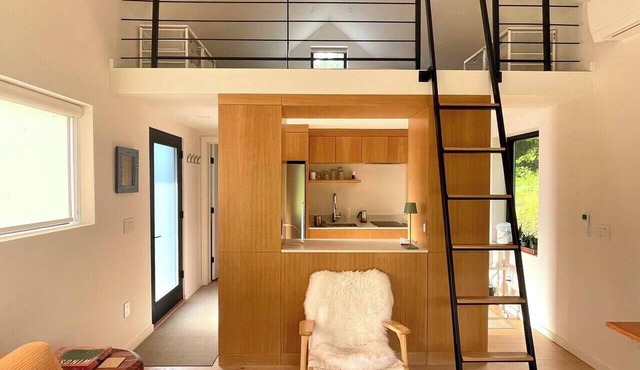 Scandi-Modern Cabin: Views + Design Near Stowe in Waterbury