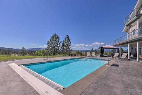 Secluded Home w/Pool ~ 14 Mi to Coeur d'Alene! in Post Falls