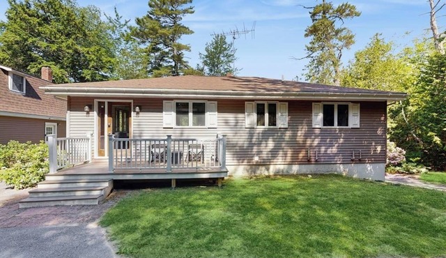 Secluded waterfront home with private dock, outdoor dining, firepit, WiFi & W/D in Orland
