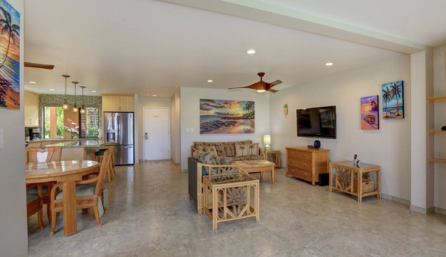 Spacious Ground Floor Revitalized Oasis- Discover Wailea Ekahi #22B
