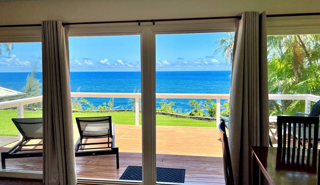 The Treehouse at Hakalau, Oceanfront coastal comfort in Hakalau