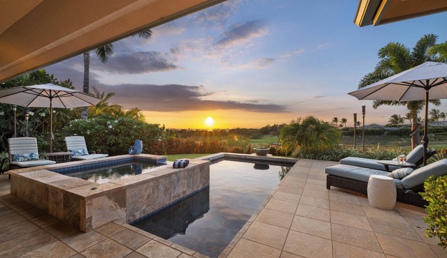 Waiulaula Villa 322-Beautiful 3bd home w/Private Pool/Hot Tub, sleeps 7! in Kamuela