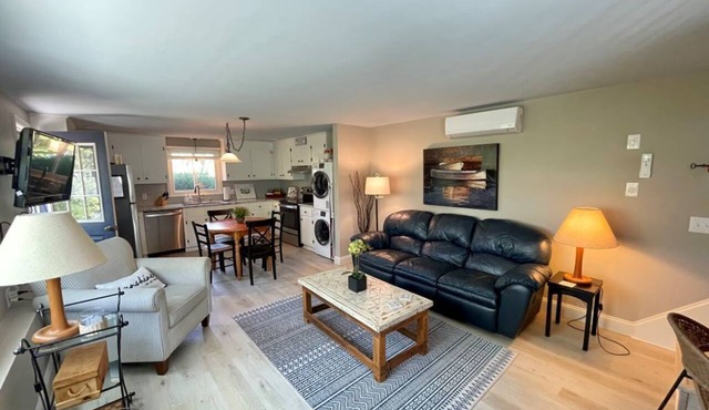 Walk to the association beach at Little Pleasant Bay from this updated cozy cottage in Orleans