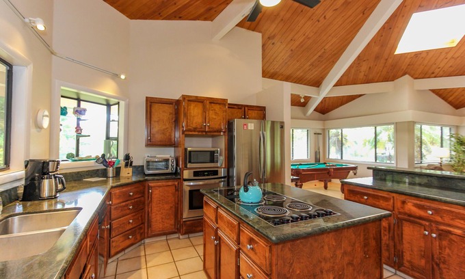 Bayview House | Spacious Poipu Kauai Vacation Home, Close Walk to World's Best Beaches, A/C