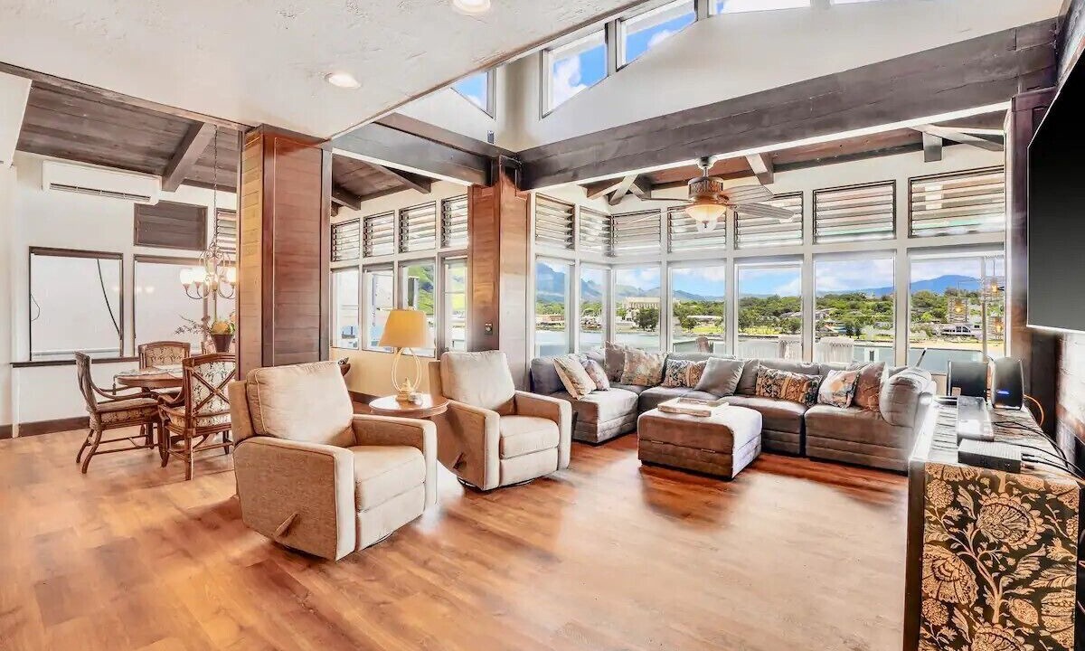 Lihue Condo | Direct Oceanfront Kalapaki Beach Home, Wrap-Around Lanai, A/C, Views, Sleeps 8