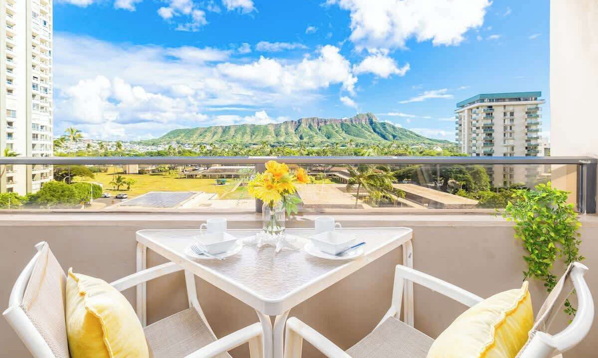 Waikiki Condo | 2BR Condo w/lanai & Diamond Head views