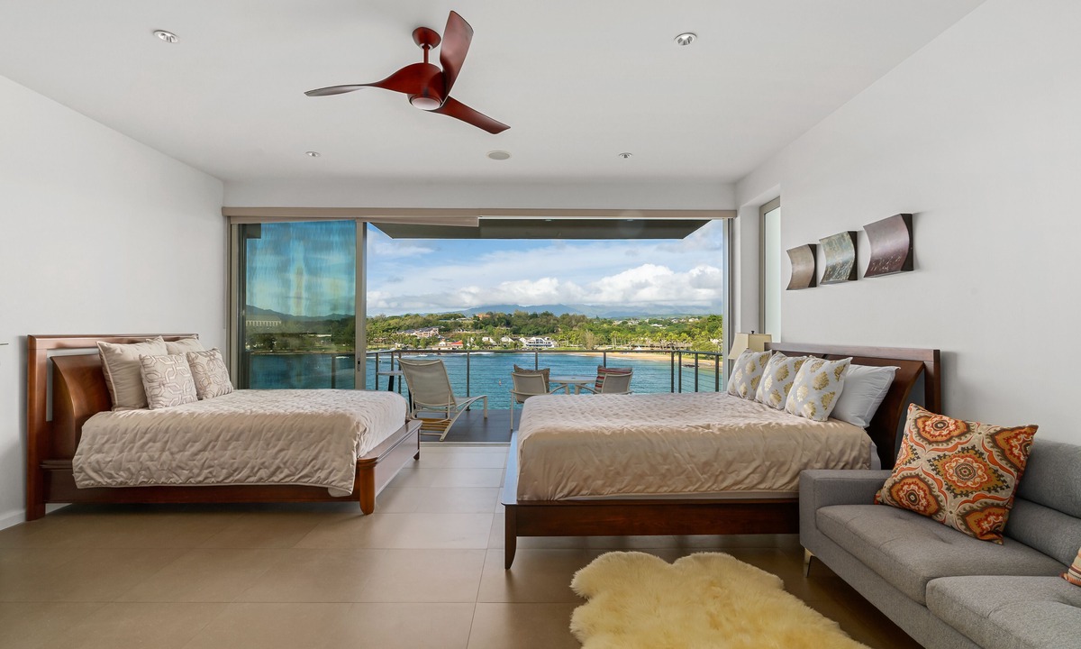Lihue House | Modern Oceanfront Resort Living. Luxury Oceanfront Bedroom Suites. Sleeps 10!