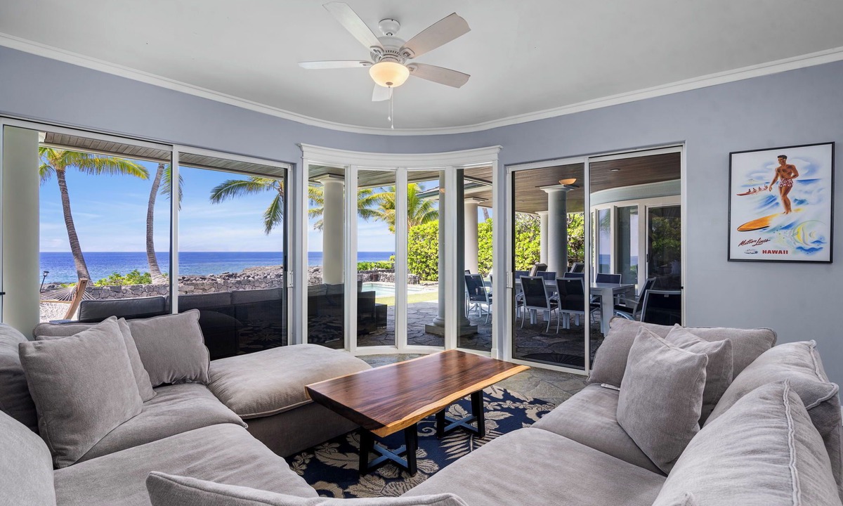 Kailua-Kona House | Kona Blue: Secluded Beachfront Home w/Private Pool, AC & Ocean Views