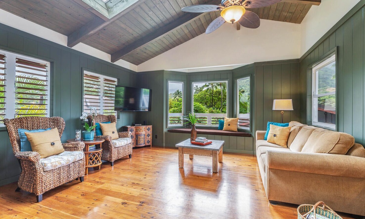 Wainiha House | Hale Koolau Treehouse, Charming Getaway TVR #1018