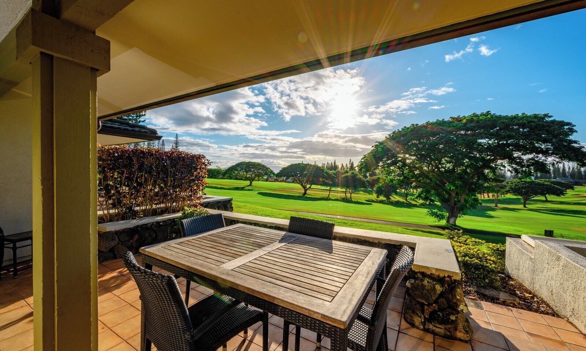 Kapalua Condo | Kapalua Golf | Fairway View 2 BR, Sleeps 4 | Car Incl. w/6+ Nights | KGV-16P3 by KBM
