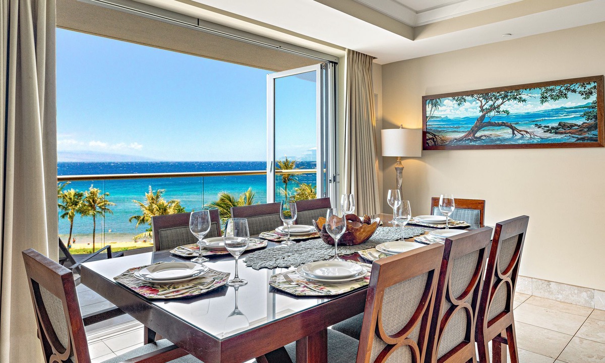 Honokowai Condo | Maui Resort Rentals: Honua Kai Konea 550 – 5th Floor Ocean Front Crown Jewel 3BR w/B.B.Q on Balcony