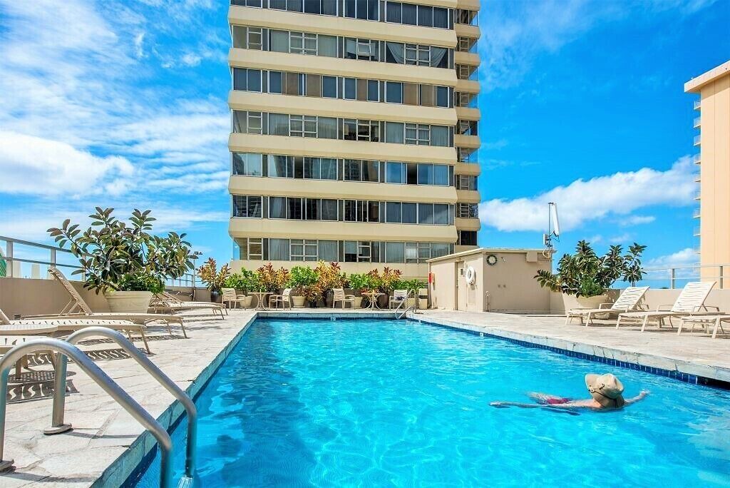 Waikiki Condo | Large 1BR/1BA with SPACIOUS Lanai! Right by Waikiki Beach!