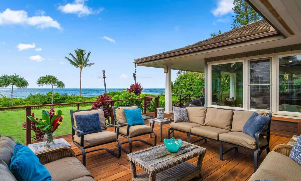 Anahola House | Luxe Beachfront Anahola with A/C