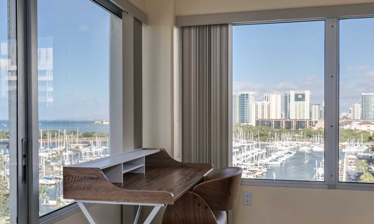 Waikiki Condo | Ilikai 1243 Best Views 2 Bed Room Best Ocean/Lagoon Views