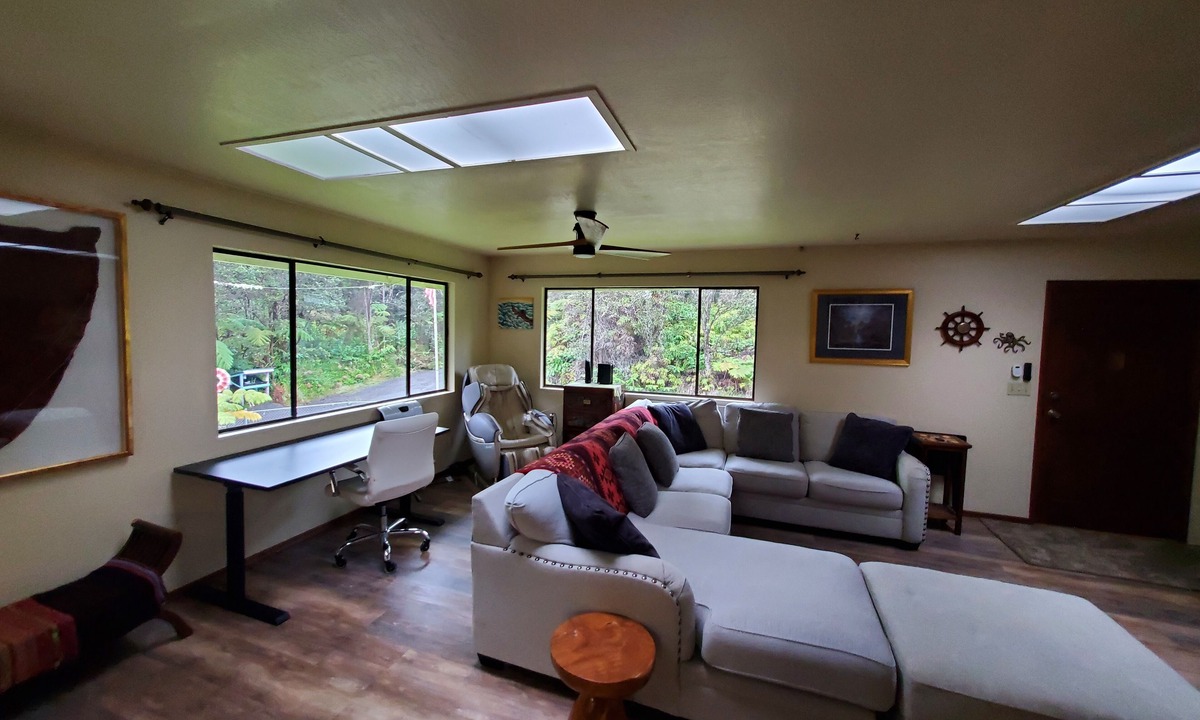 Volcano House | Experience Tranquility in a Spacious 3-Bedroom Surrounded by Hawaiian Forest