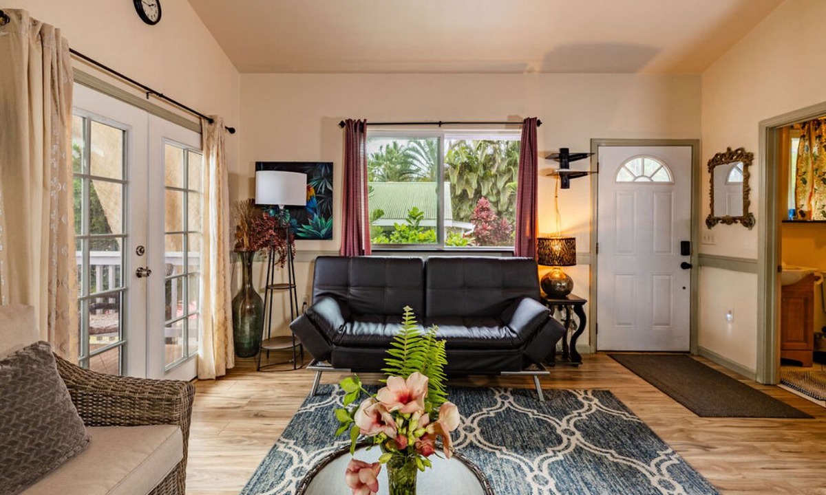 Kehena Beach Estates Cottage | Oceanfront cottage w/AC @ Kehena Beach, Hawaii