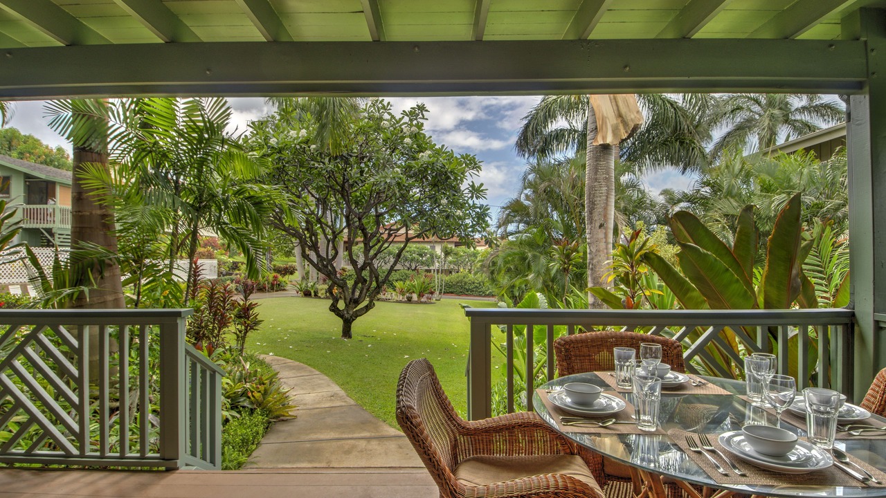 Photo of Patio Balcony in Poipu