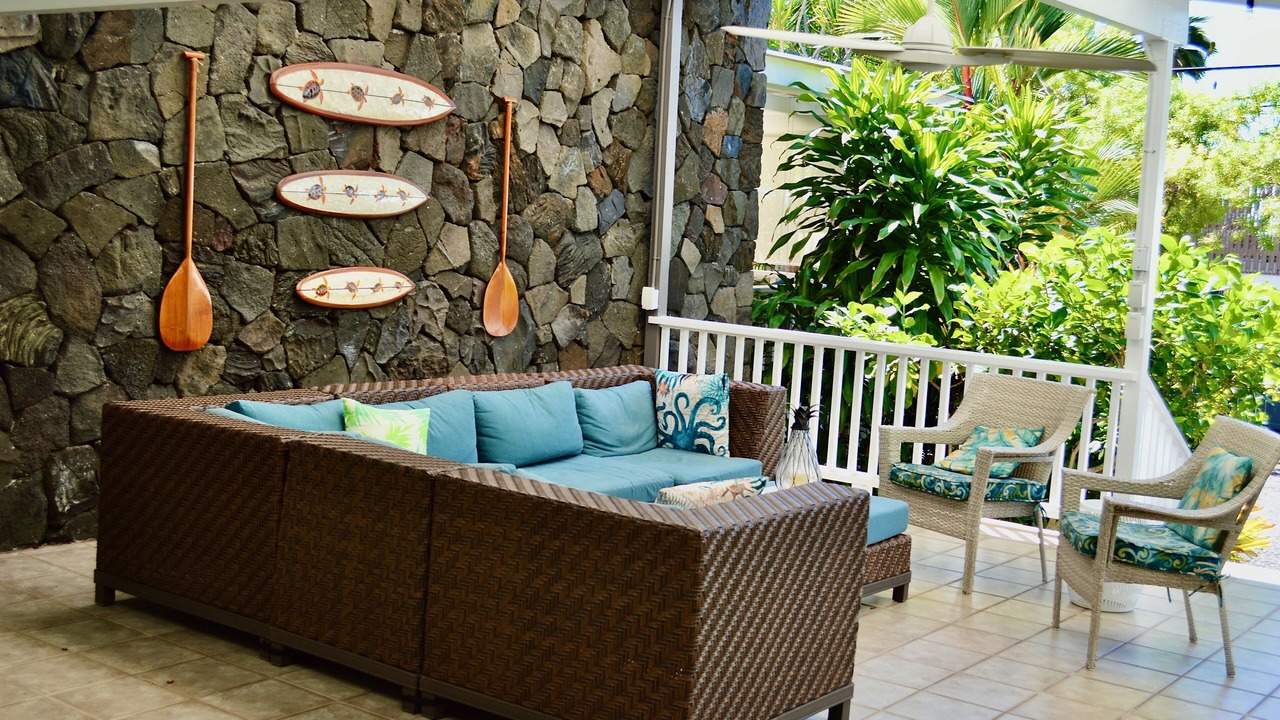 Photo of Patio Balcony in Kahaluu Bay
