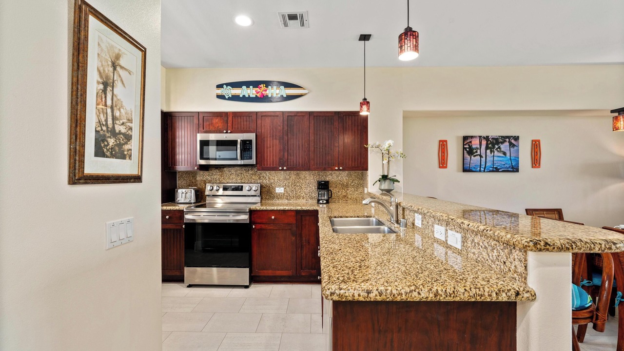 Photo of Kitchen in Waikoloa